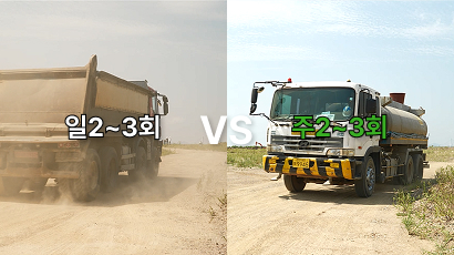 수분형 먼지 억제제 비교